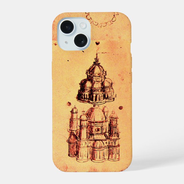 RENAISSANCE ARCHITECTURAL PROJECT,ARCHITECT iPhone 15 CASE (Back)
