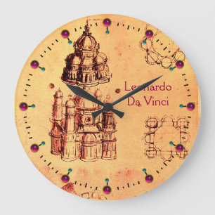 RENAISSANCE ARCHITECTURAL PROJECT,ARCHITECT LARGE CLOCK