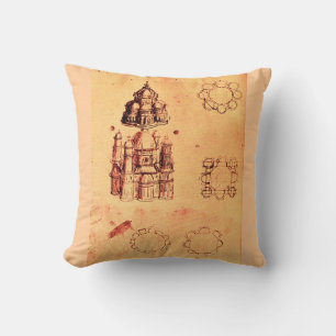 RENAISSANCE ARCHITECTURAL PROJECT,ARCHITECT THROW PILLOW
