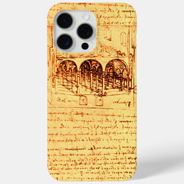 RENAISSANCE ARCHITECTURE,ARCHITECT,ENGINEER Case-Mate iPhone CASE (Back)