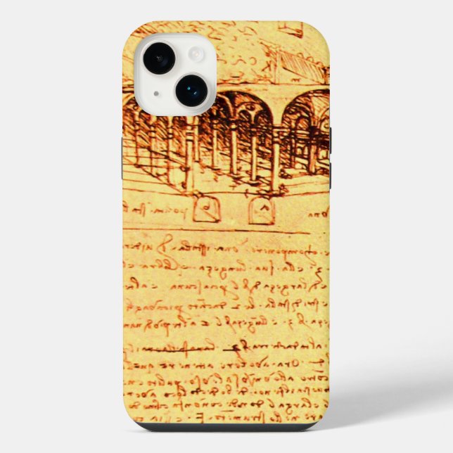 RENAISSANCE ARCHITECTURE,ARCHITECT,ENGINEER iPhone CASE (Back)