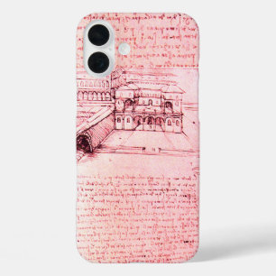 RENAISSANCE ARCHITECTURE,ARCHITECT,ENGINEER,pink iPhone 16 Plus Case