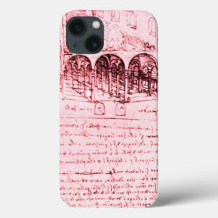 RENAISSANCE ARCHITECTURE,ARCHITECT,ENGINEER,pink iPhone 13 Case
