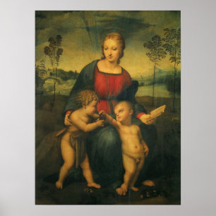 Renaissance Art, Madonna of the Goldfinch, Raphael Poster