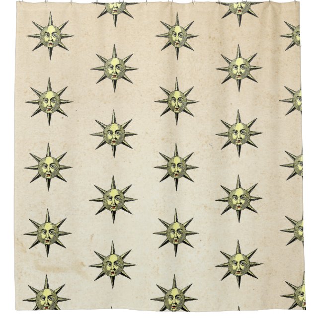 Renaissance Astronomy - Sun Face Hand Coloured (Front)