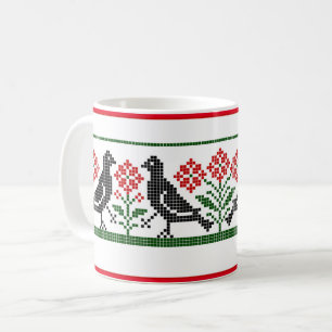 Renaissance Birds and Flowers Coffee Mug