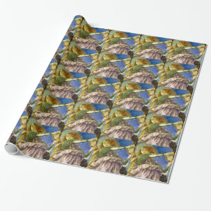 Renaissance Christmas Angel Wrapping Paper