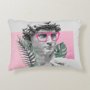 renaissance david sculpture stylish t-shirt and ap accent pillow