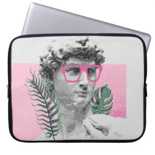 renaissance david sculpture stylish t-shirt and ap laptop sleeve