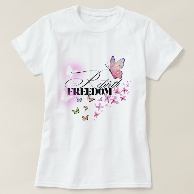 Renaissance de la liberté - T-shirt sans vol (Design devant)