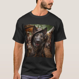 Renaissance Faire Dogs: Dutch Shepherd T-Shirt