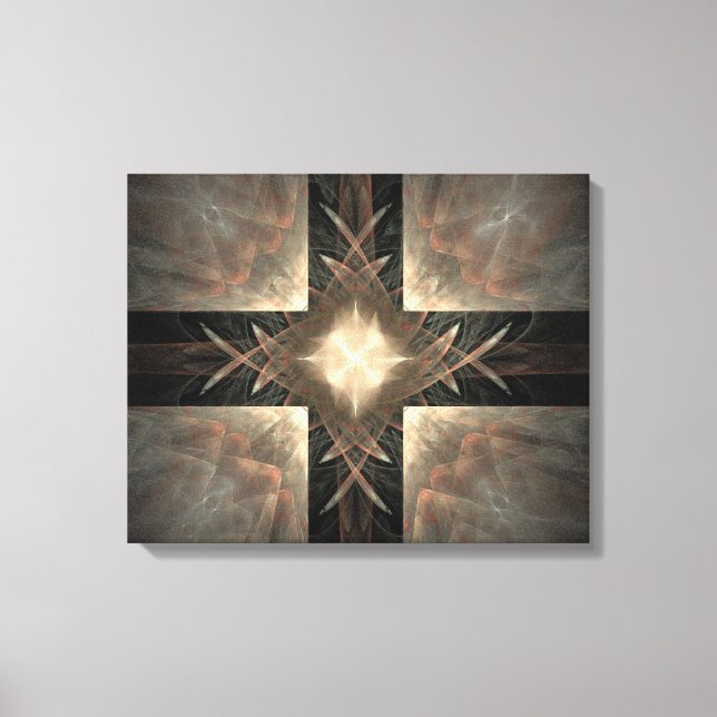 Renaissance Fractal Wrapped Canvas (Front)