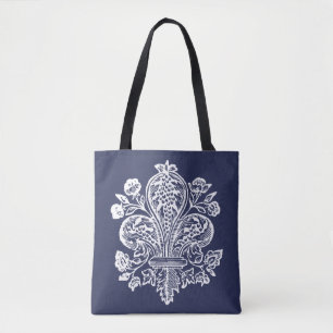 Renaissance French Fleur de Lis Tote Bag
