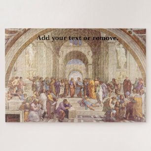 Renaissance fresco "School of Athens" by Raphael, Jigsaw Puzzle