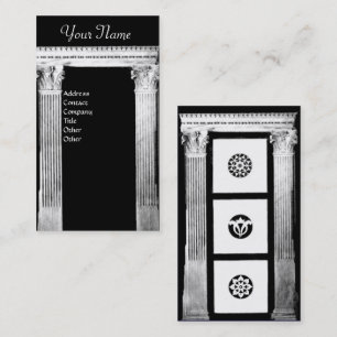 RENAISSANCE GATE Classic Architecture,Architect Business Card