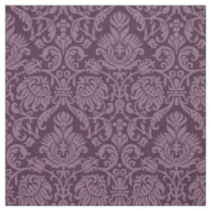 Renaissance Genoese Damask, Aubergine Fabric
