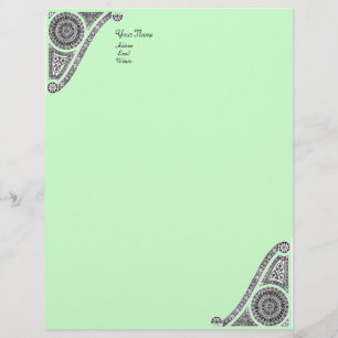 RENAISSANCE, green Letterhead