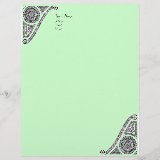 RENAISSANCE, green Letterhead (Front)