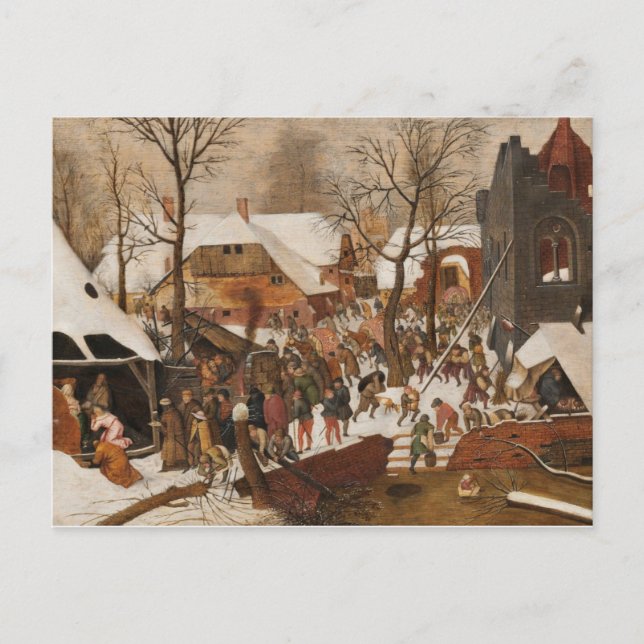 Renaissance Holy Nativity Postcard (Front)