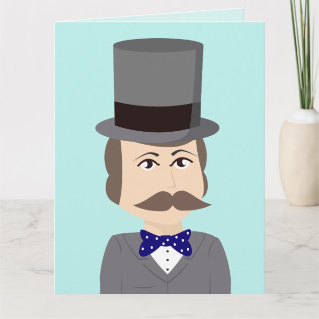 RENAISSANCE HOMME ANNIVERSAIRE CARTE DE RECONNAISS (Devant)
