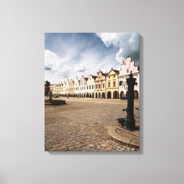 Renaissance Houses Canvas Print (Front)