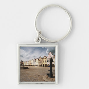 Renaissance Houses Keychain