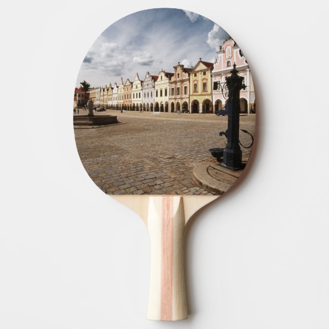 Renaissance Houses Ping Pong Paddle (Front)