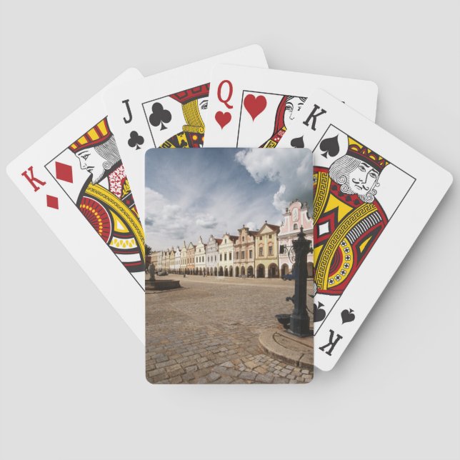 Renaissance Houses Playing Cards (Back)