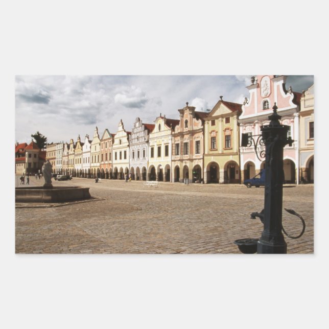 Renaissance Houses Sticker (Front)