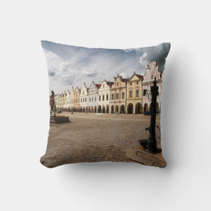 Renaissance Houses Throw Pillow
