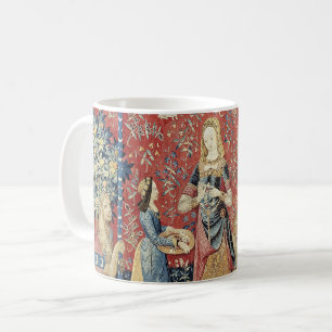 Renaissance Lady and Unicorn (Smell) Coffee Mug