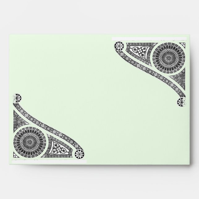 RENAISSANCE ,light green Envelope (Front)