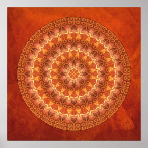 Renaissance Mandala Poster