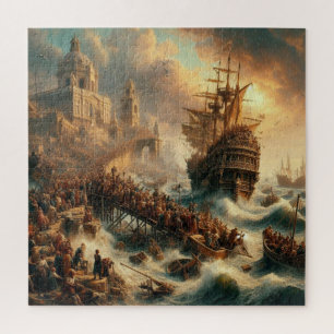 Renaissance oil painting jigsaw puzzle