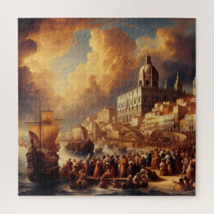Renaissance oil painting jigsaw puzzle