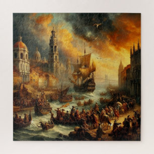 Renaissance oil painting jigsaw puzzle