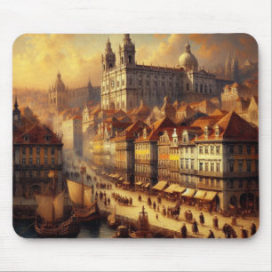 Renaissance oil painting mouse pad