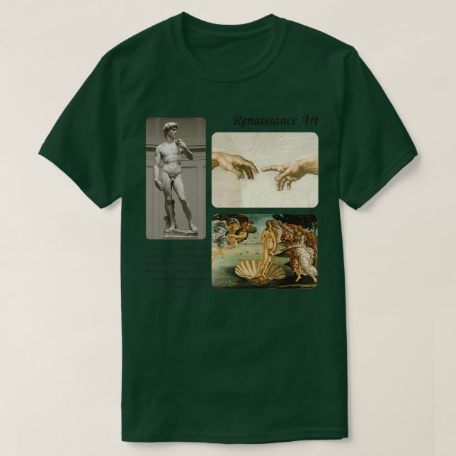 renaissance paintings 2 T-Shirt (Design Front)