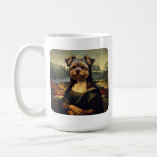 Renaissance Portrait–Inspired Yorkshire Terrier Coffee Mug