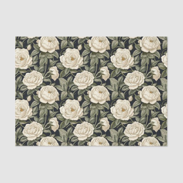 Renaissance Romance - William Morris Inspired Tissue Paper (Front)
