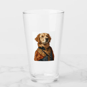 Renaissance Rover � Classical Art Dog Glass