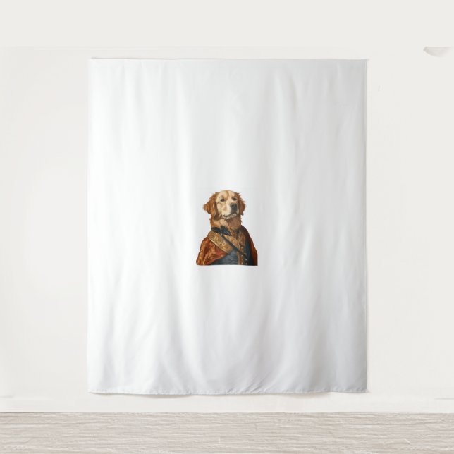 Renaissance Rover – Classical Art Dog Tapestry (Front)