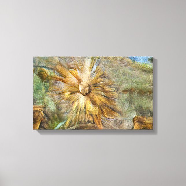 Renaissance Sun Canvas Print (Front)