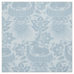 Renaissance Unicorn Garden, Sky Blue Fabric