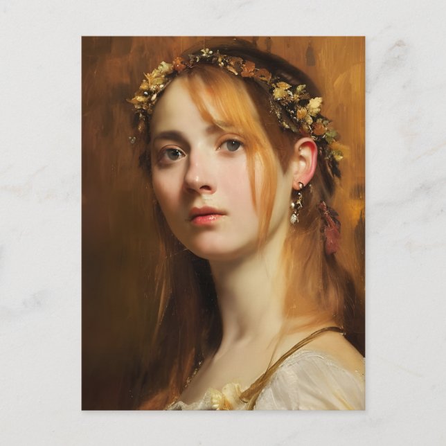 Renaissance Woman Postcard (Front)