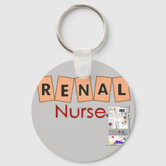 Renal Nurse Fresenius Machine Design Keychain