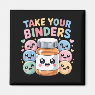 Renal Nurse Registered Dietician Take Binders Magnet