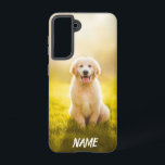 Rename your golden retriever dog on the phone case<br><div class="desc">I started my career as a civil engineer with a passion for design and a love of animals. With business activities on the zazzle.com platform, I will have additional income to raise funds to help abandoned and endangered animals. Please message via Facebook or Zazzle, gmail, if you want to design...</div>