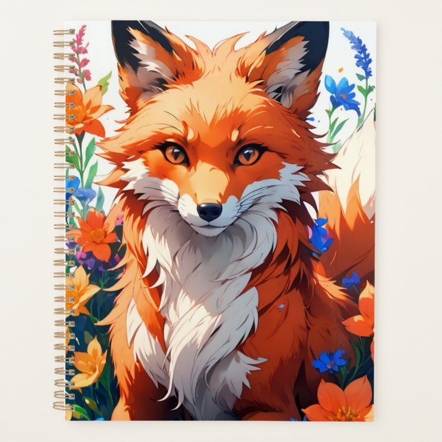 Renard à fleurs (Devant)