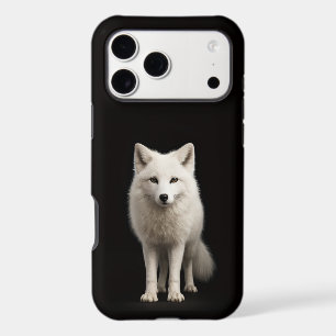 Renard arctique ivoire iPhone 17 Pro Max Noir 4 Lu